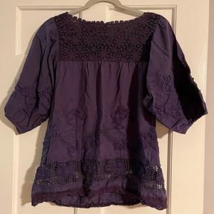 Sundance short tunic top. Excellent condition. No flaws.